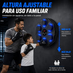 Máquina de Golpeo Interactiva con Música 🥊🔊 | Entrenador de Box para Casa con Luces y Ritmo